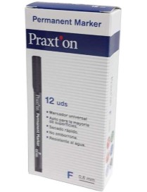 ROTULADOR PERMANENTE PRAXTON M AZUL PR-607
