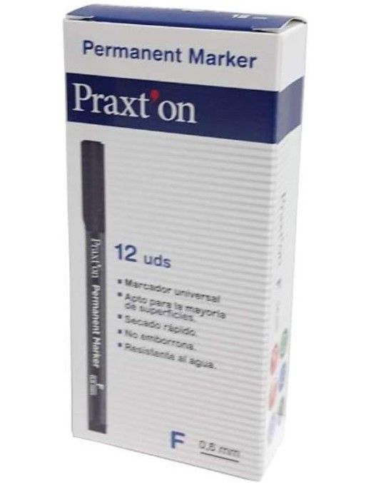 ROTULADOR PERMANENTE PRAXTON M AZUL PR-607