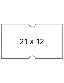 ETIQUETA ETIQUETADORA 21X12 BLANCA REMV. 1 LINEA