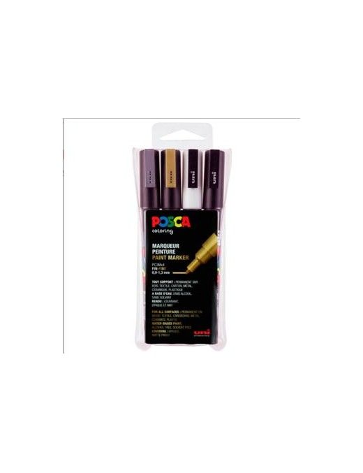 ESTUCHE POSCA SURTIDO PC3M/4C GSWB