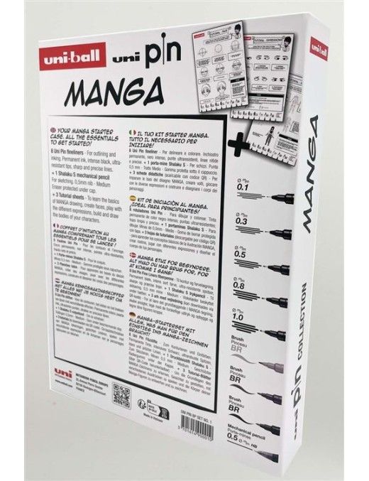 IN SET 8 P MANGA STARTER KIT