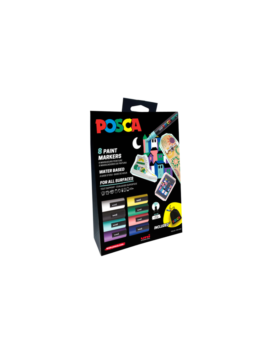 SERIE LIMITADA POSCA PC-5 SET 8