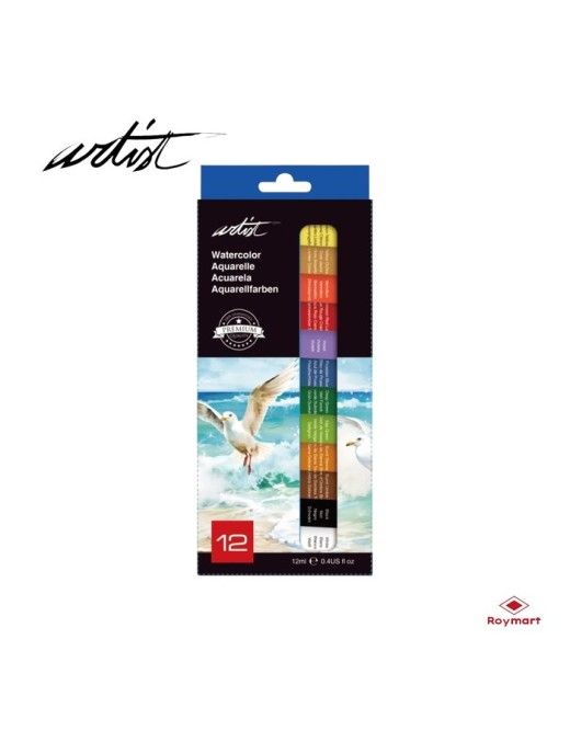 CAJA 12 TUBOS ARTIST ACUARELA