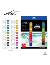 CAJA 24 TUBOS ARTIST ACUARELA