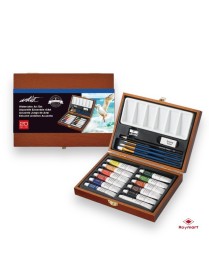 ESTUCHE MADERA ARTIST ACUARELAS, 20 PIEZAS