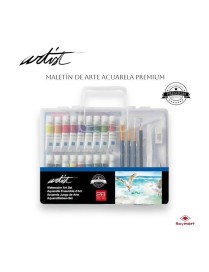 MALETIN INICIACION ARTIST DIBUJO ACUARELA 28 PZAS