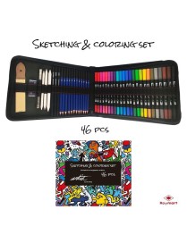 ESTUCHE SKETCH 46 PIEZAS