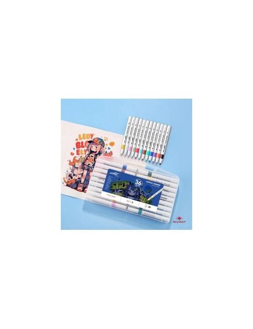 ESTUCHE MALETIN ACRILICOS PRIME PRICE 36 COLORES