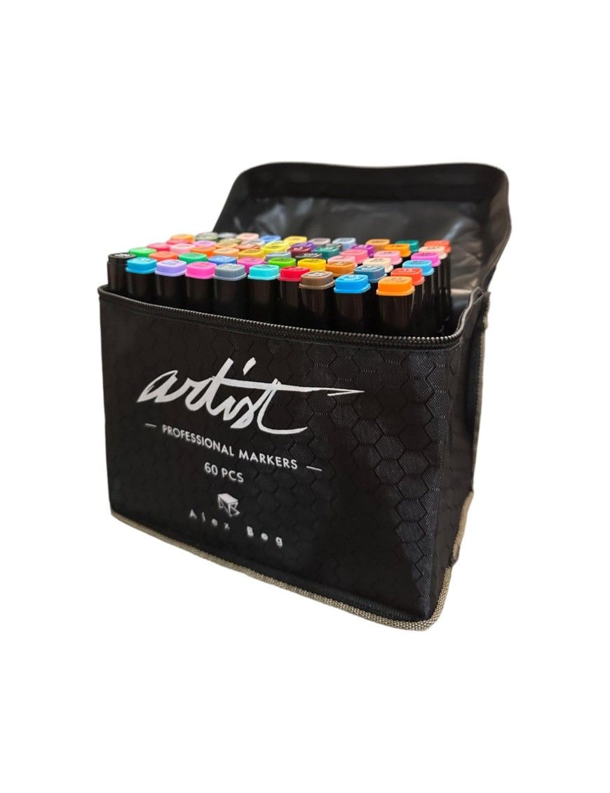 LUXURY CANVAS GAMA ARTIST 60 COLORES