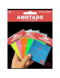 PAQUETE 50 NOTAS INTELIGENTES ACETATO AMARILLO