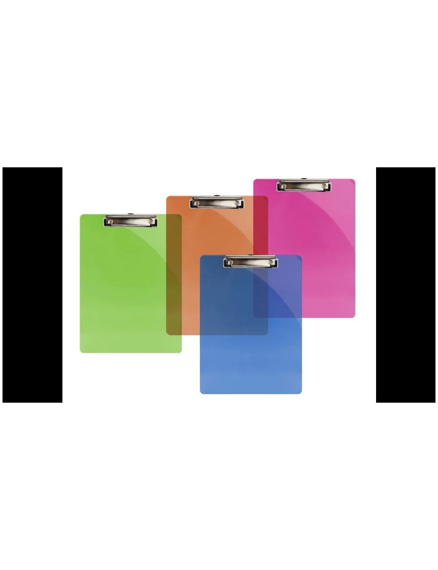 CARPETA BASE ESCRITURA CON CLIP,4 COLORES