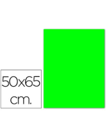CARTULINA FLUORESCENTE VERDE. SADIPAL 50X65