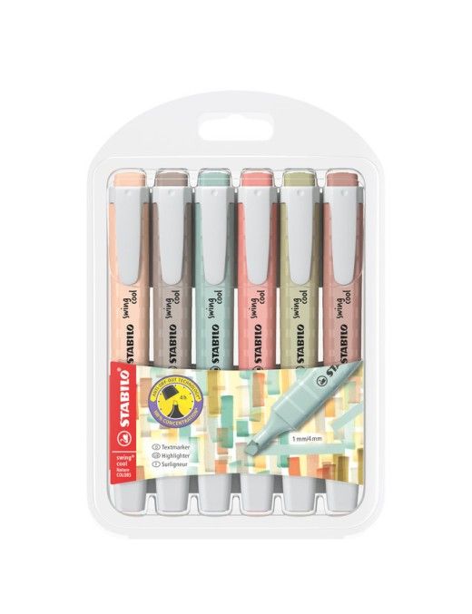 STABILO SWING NATIURE COLOR 6