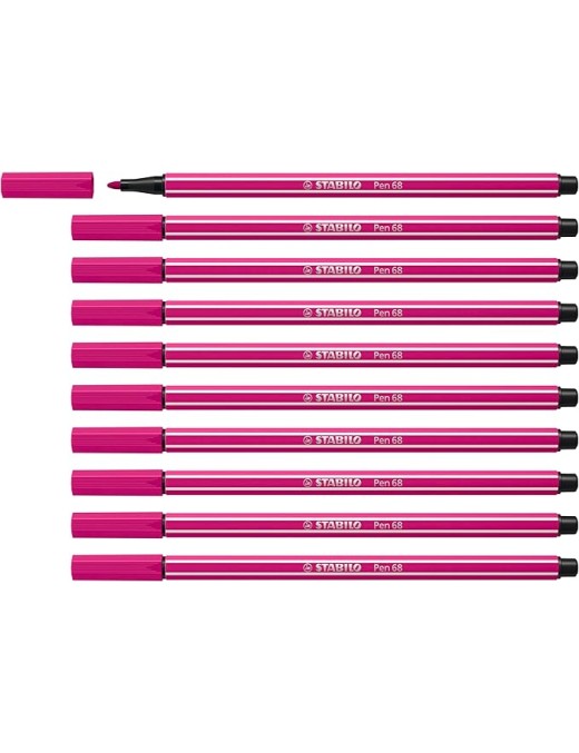 ROTULADOR STABILO POINT 68 ROSA