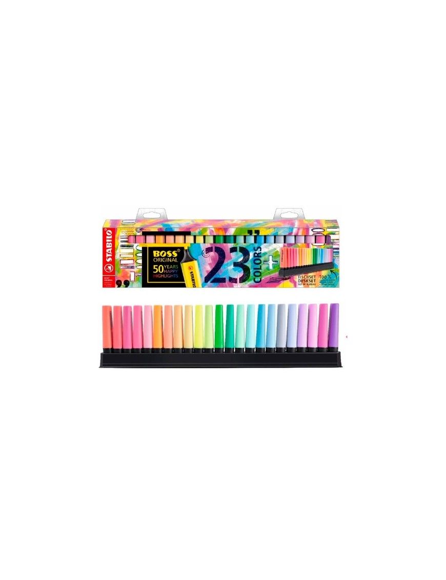 ESTUCHE STABILO BOSS 23 PCS ARTY 7023-1-5-20
