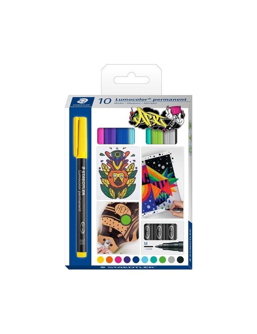 ROTULADOR LUMOCOLOR 317 M SURTI 10