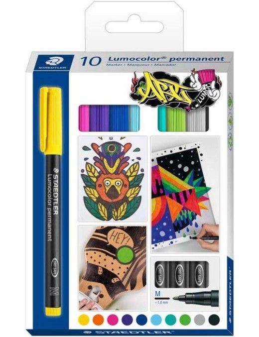 ROTULADOR LUMOCOLOR 317 M SURTI 10