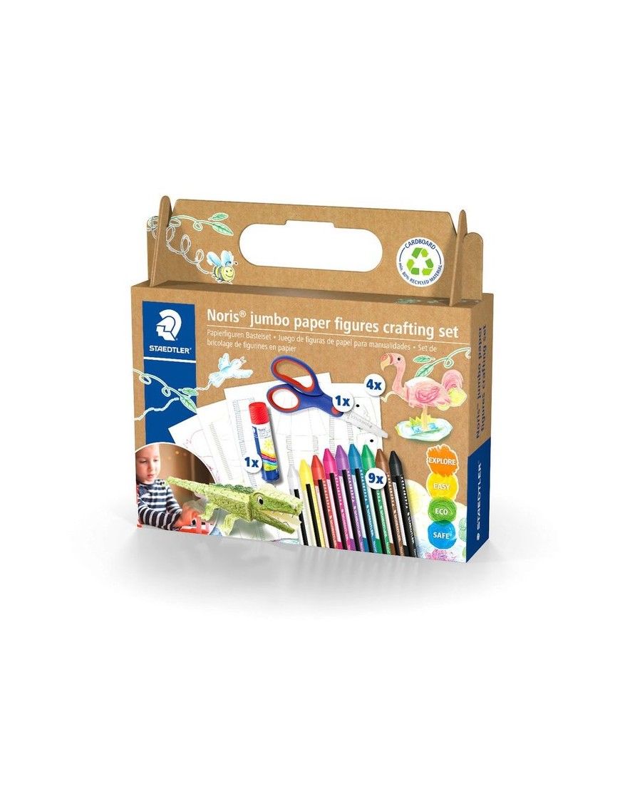 SET NORIS JUMBO PINTURAS+FIGURAS MAQU