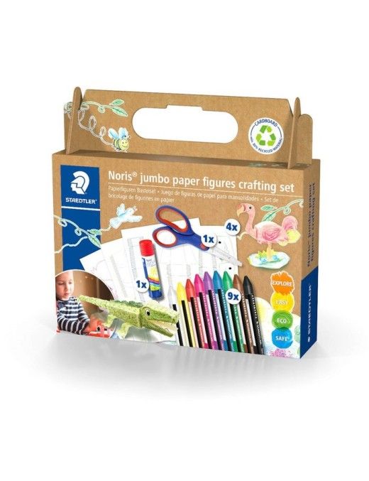 SET NORIS JUMBO PINTURAS+FIGURAS MAQU