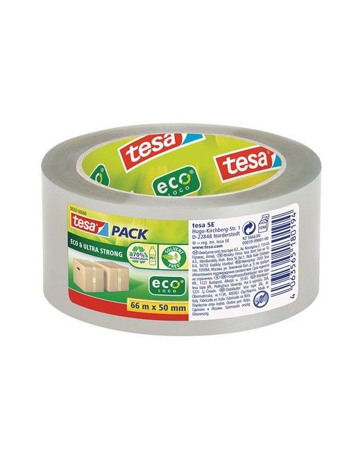 CINTA EMBALAR ECO ULTRA STRONG TRANSP.66X50