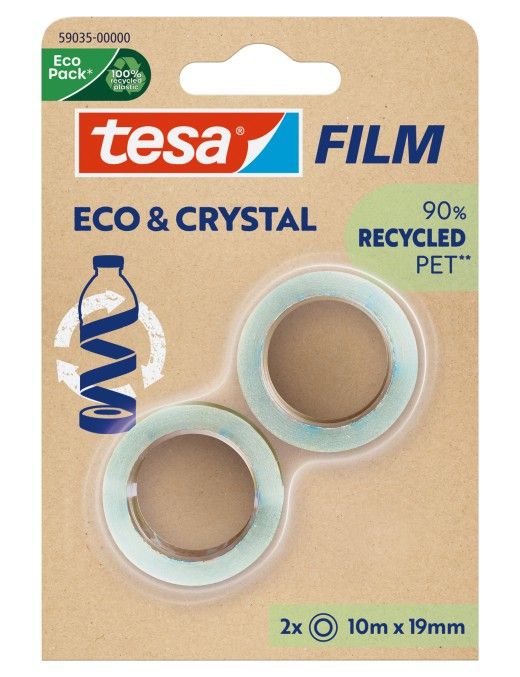 TESAFILM ECO@CRISTAL 10X19 BLISTER