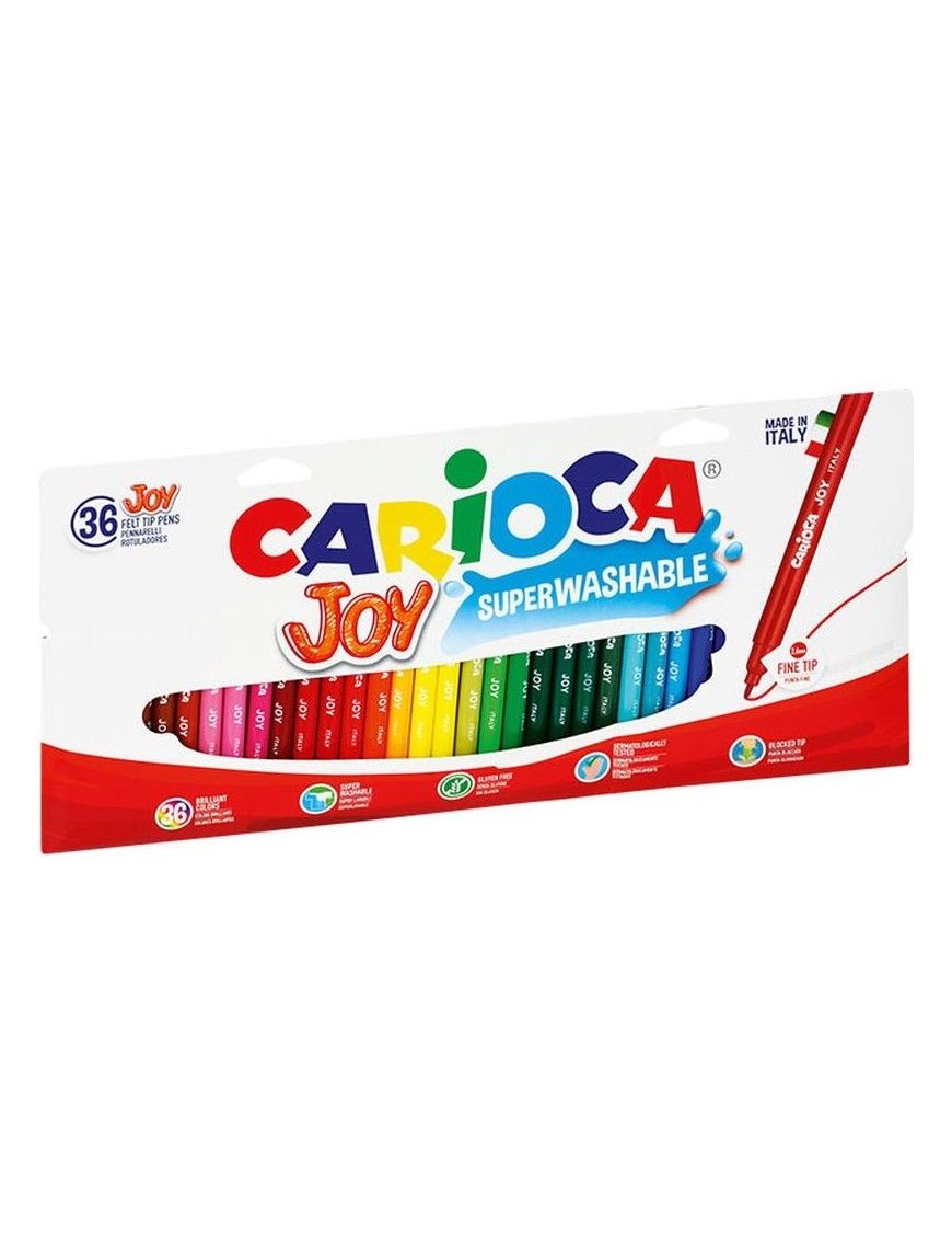 ROTULADOR CARIOCA 36 UDS. JOY C/CARTON