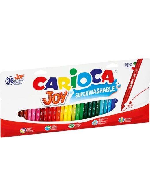 ROTULADOR CARIOCA 36 UDS. JOY C/CARTON