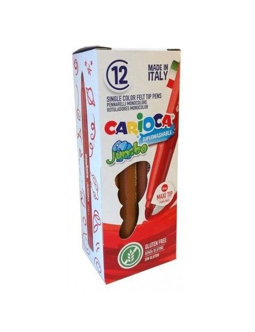 ROTULADOR JUMBO MARRON CARIOCA