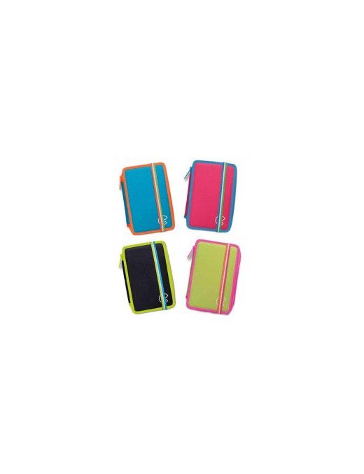 CARIOCA ESTUCHE FLUO 2 CREMALLERAS