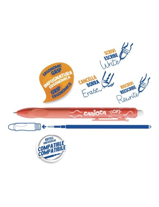 BOLIGRAFO OOPS ROJO