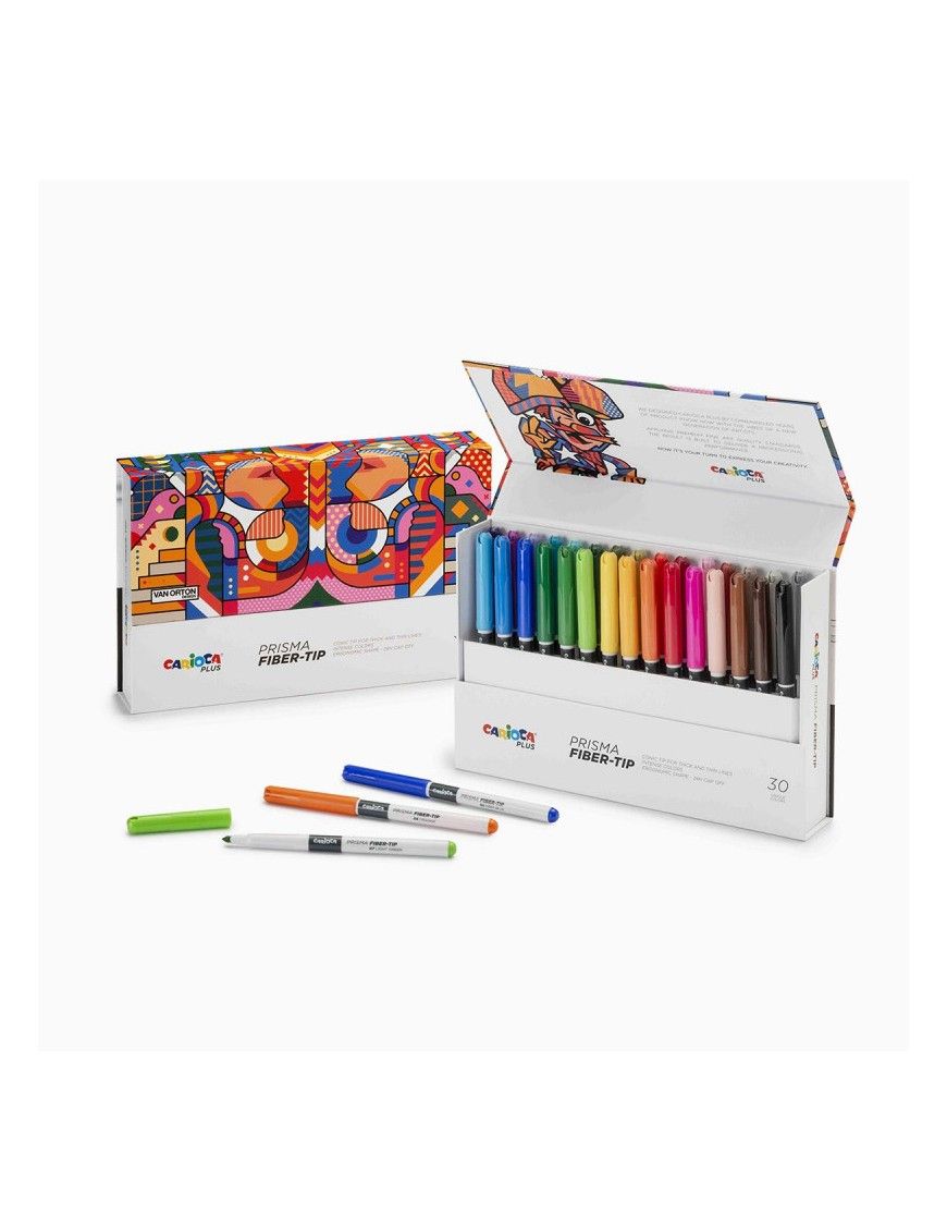 CARIOCA PLUS ROTULADOR PRISMA CAJA 30 UDS