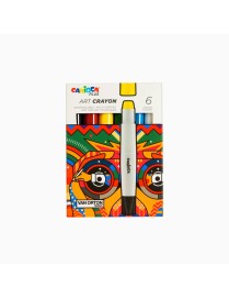 CARIOCA PLUS ART CRAYON 6 UDS