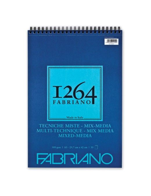 BLOCS DIBUJO F-1264 Mix Media 300G A3, 30's-ESP