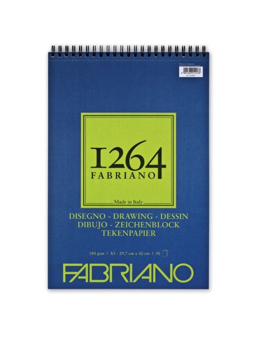 BLOCS DIBUJO F-1264 Drawing Paper 180G A3, 50's-ES