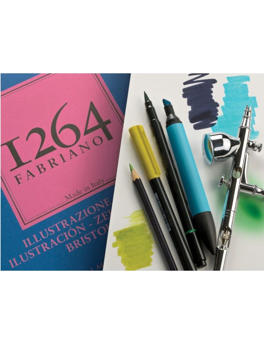 BLOCS DIBUJO F-1264 Bristol 200G A4, 50's