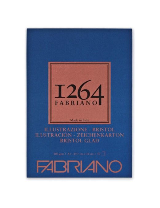 BLOCS DIBUJO F-1264 Bristol 200G A3, 50's