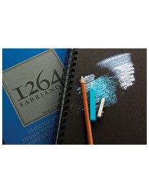 BLOCS DIBUJO F-1264 Black 200G A3, 40's-ESP