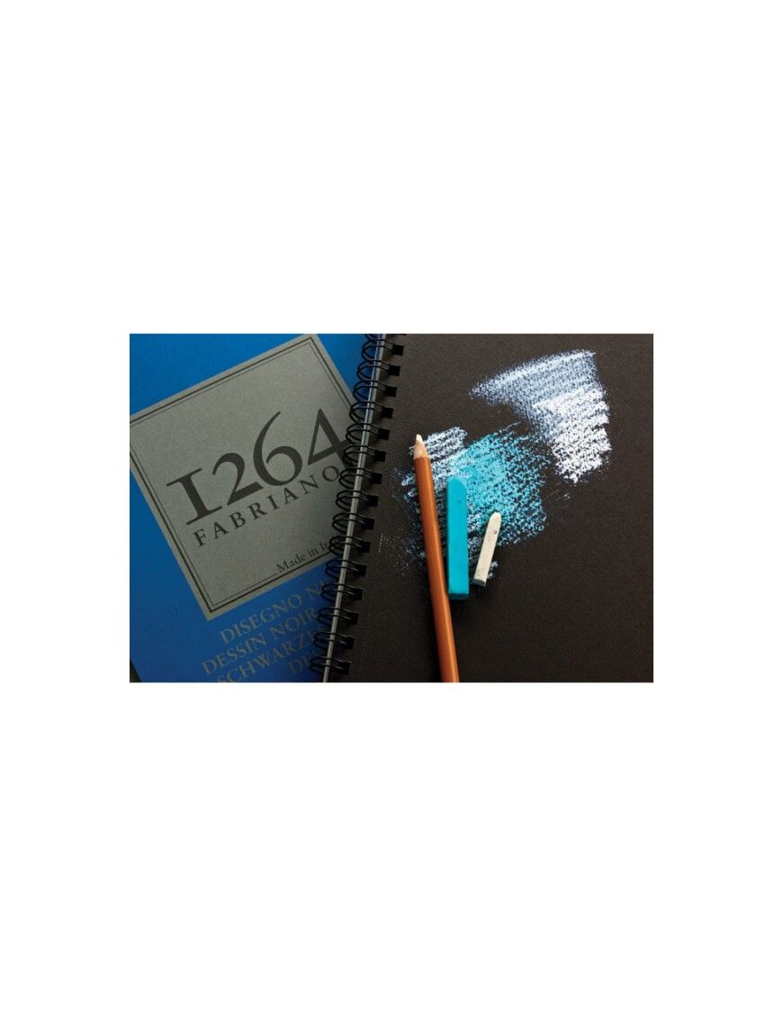 BLOCS DIBUJO F-1264 Black 200G A3, 40's-ESP