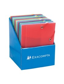 CARPETA GOMAS SOLAPAS 8º P.P EXACOMTA