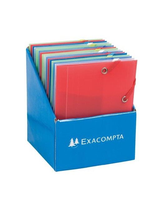 CARPETA GOMAS SOLAPAS 8º P.P EXACOMTA