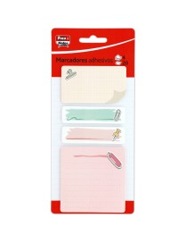 MARCADORES BANDERITAS COLORES SURTIDOS FIXO