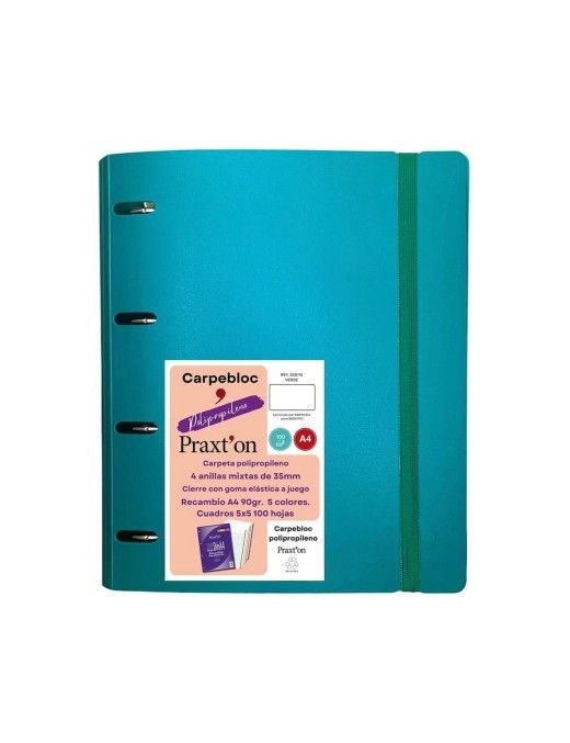 CARPEBLOC PRAXTON 7 COLORES P.P + RECAMBIO COLOR