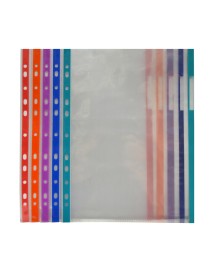 BOLSA 10 FUNDAS MULTITALADRO BORDE COLOR