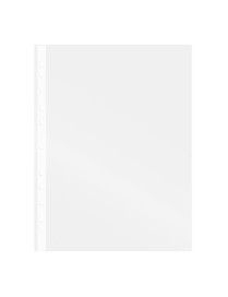 FUNDA FOLIO MULTITALADRO 90% RECICLADA CRISTAL