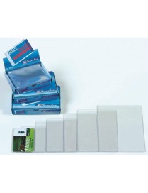 FUNDA CRISTRAL PVC 150 MICRAS 63X90 MM. IBERPLAS