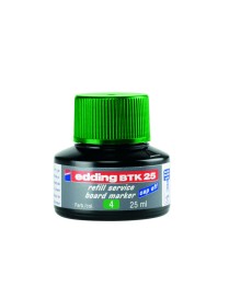 BOTE DE TINTA EDDING T-25 VERDE. 25 ML.