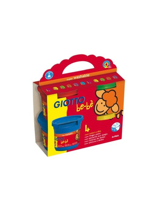 GIOTTO BEBE SET 4 PINTURA DEDOS