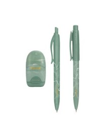 JUEGO BOLIGRAFO MILAN +GOMA LAVA