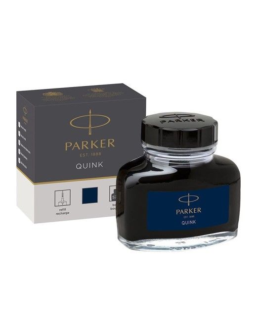 TINTERO PARKER QUINK AZUL NEGRO