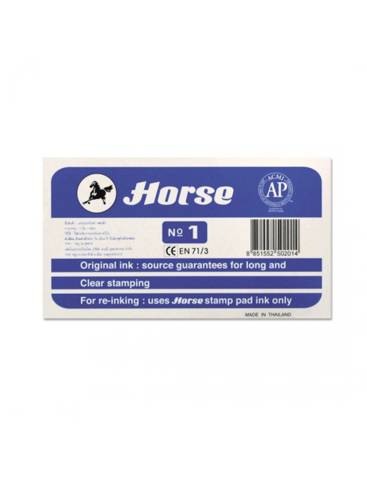 TAMPON HORSE Nº 1 AZUL